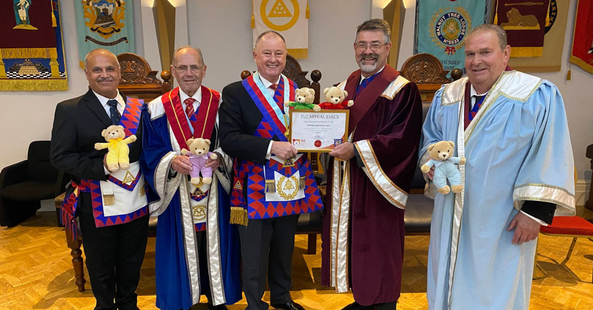 Loxford Chapter Become Patrons of TLC Essex Appeal