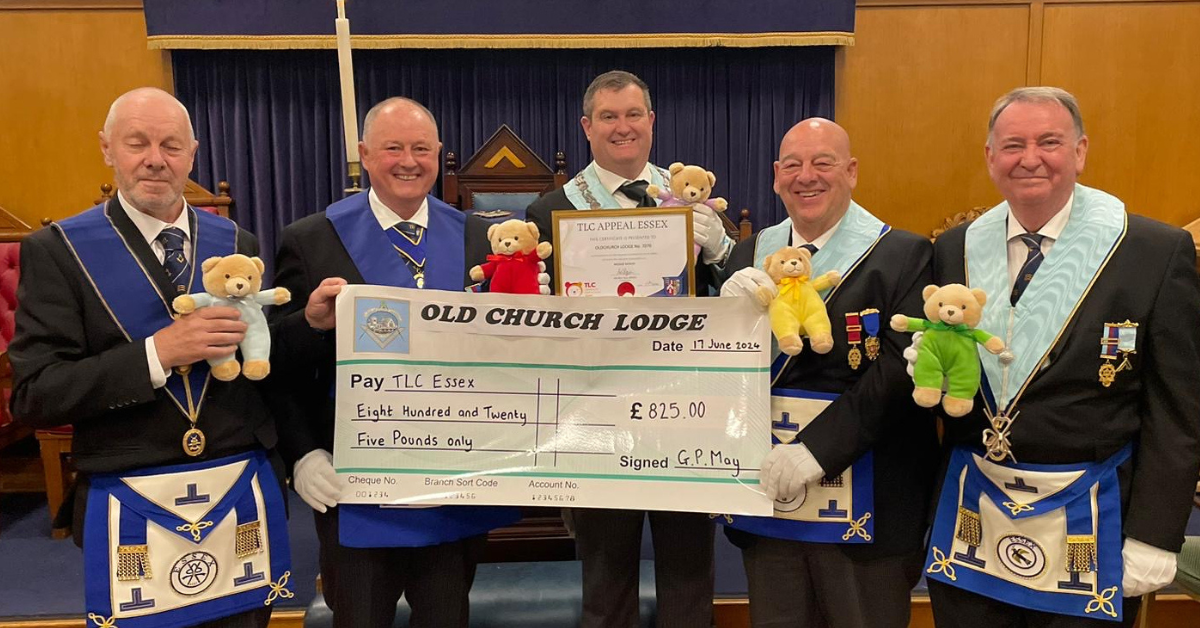 Old Church Lodge Become Bronze Patrons of the TLC Essex Appeal