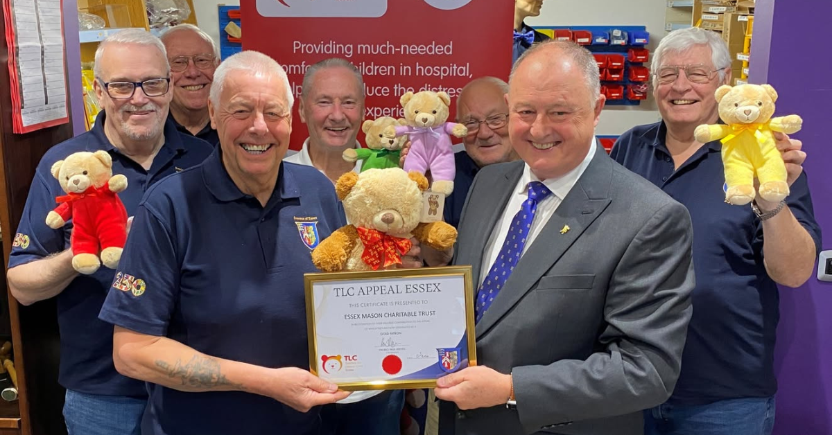 Essex Mason Shop Becomes Gold Patron of the TLC Essex Appeal