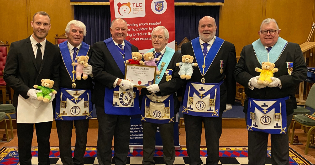 Ixion Lodge Supports TLC Essex and Spotlight Appeal