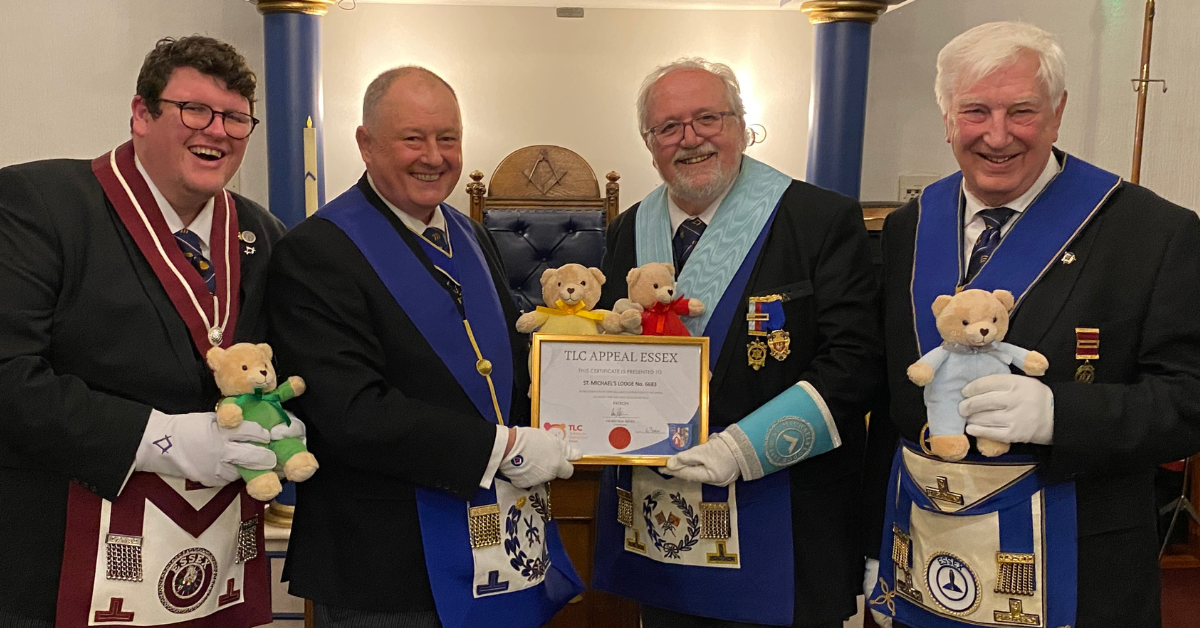 Heartwarming act of generosity at St Michael's Lodge 6683 