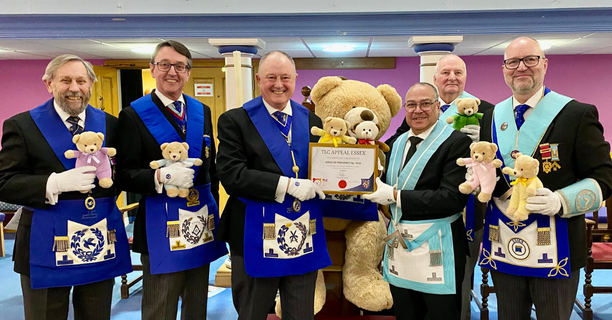 Lodge of Fraternity Supports TLC Essex with Charity Donation