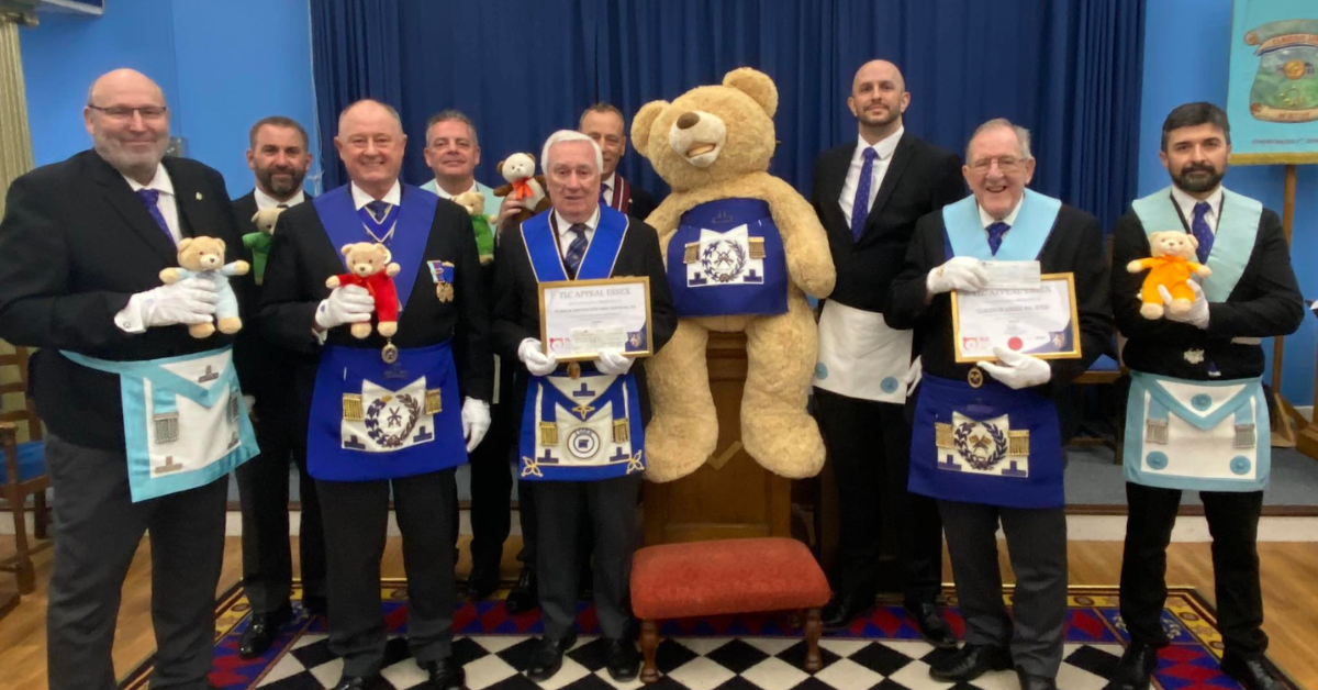 Double the Kindness at Claudius Lodge and St Giles Rose Croix Chapter