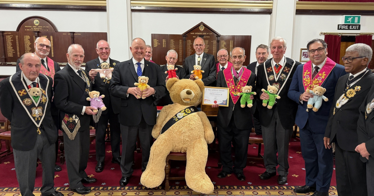 TLC Essex Receives Warm Welcome from Chingford Rose Croix Chapter