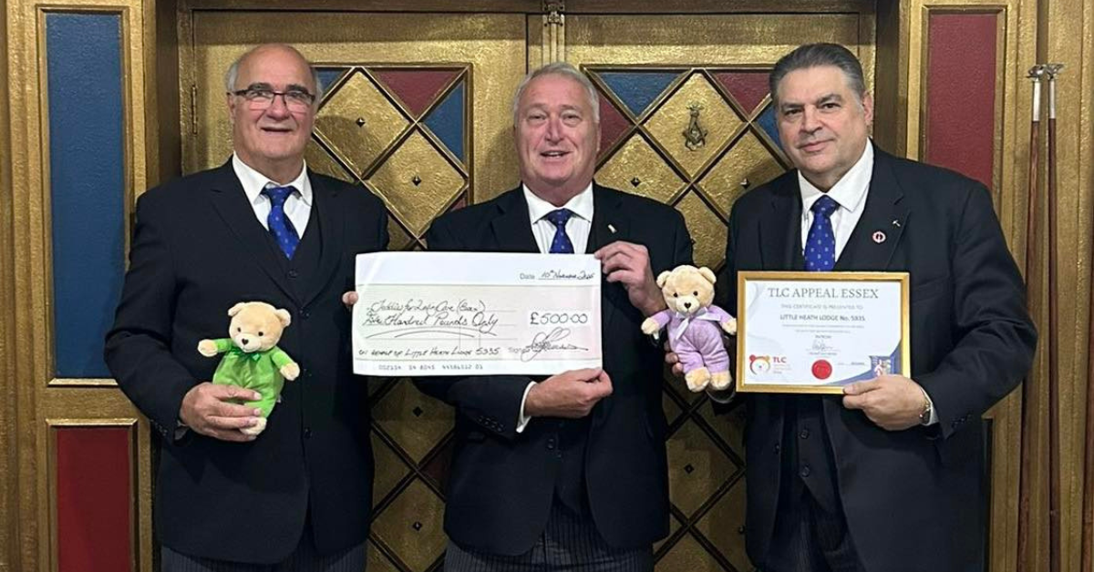 Generous Support for TLC Essex at Upminster Visit